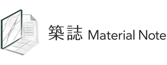 築誌 Material NoteLogo