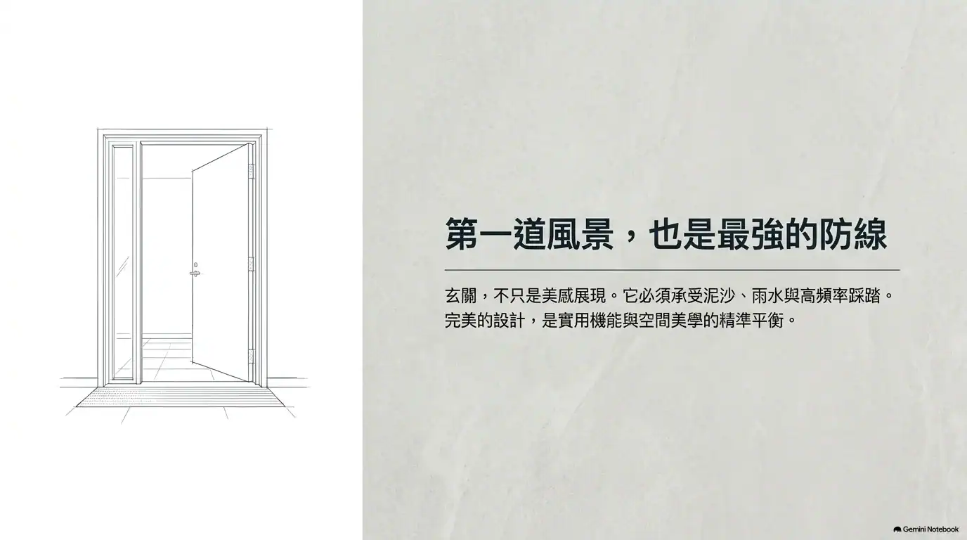玄關地板磁磚